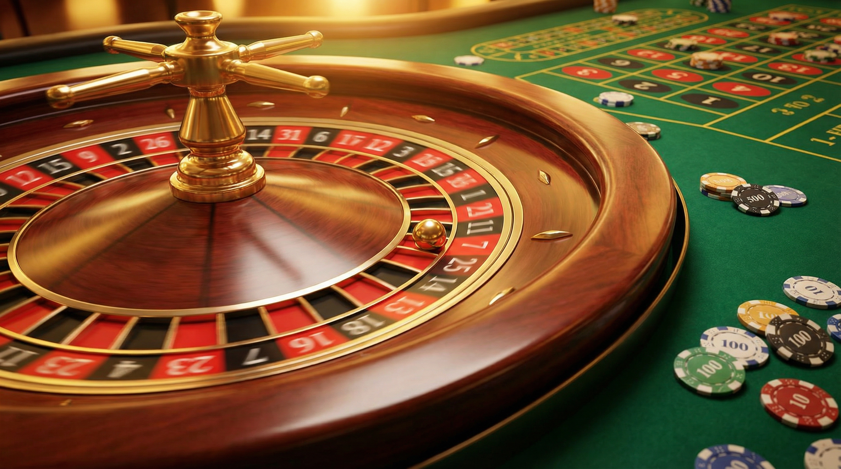 网赌平台轮盘游戏界面，展示欧式轮盘和投注区